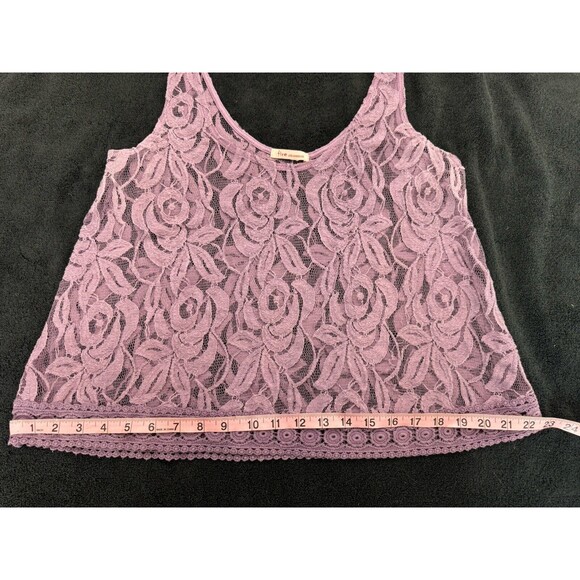 Fire Los Angeles Purple Vintage Boho Crochet Lace - Picture 9 of 9